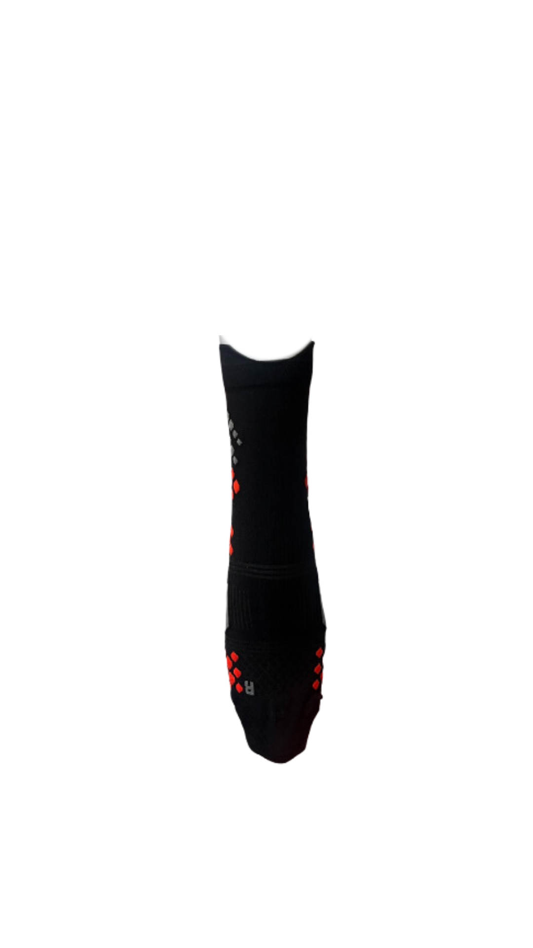 CALCETINES VO 2 MAX NEGRO ROJO 3 / 4