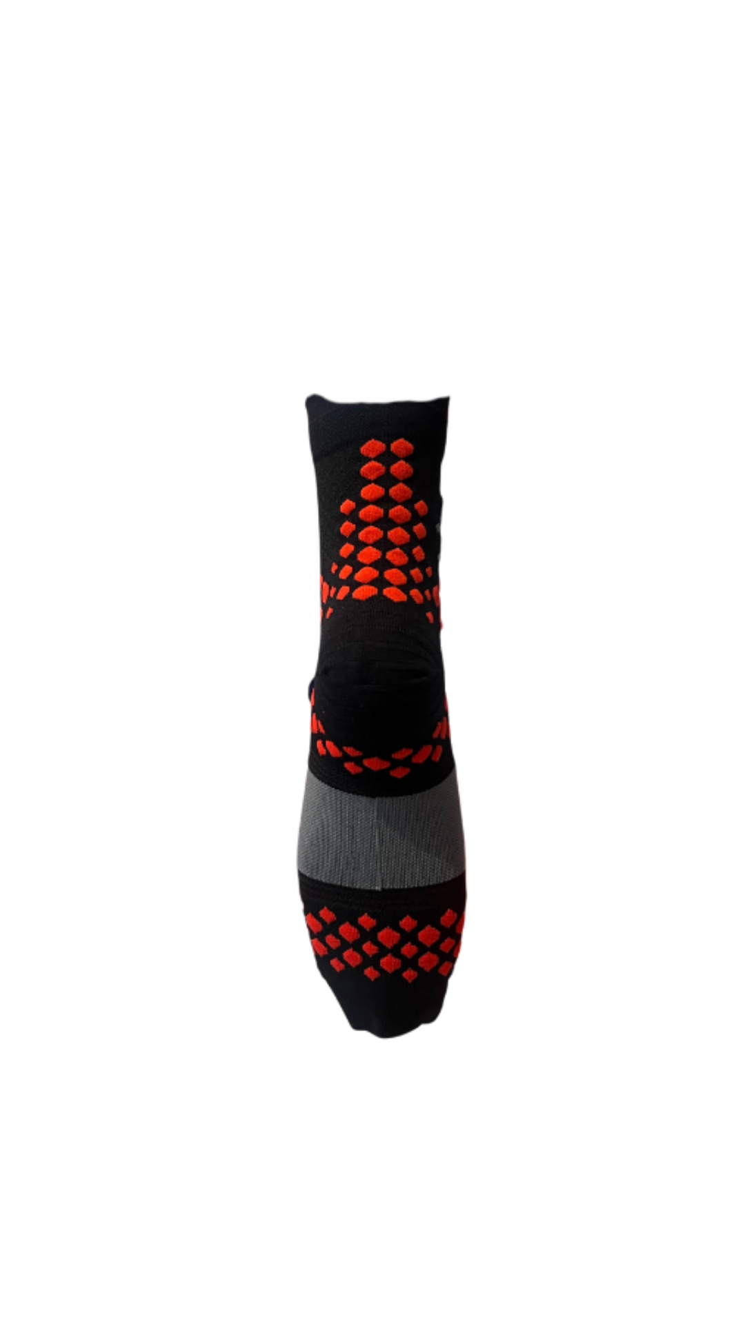 CALCETINES VO 2 MAX  NEGRO ROJO 3 / 4