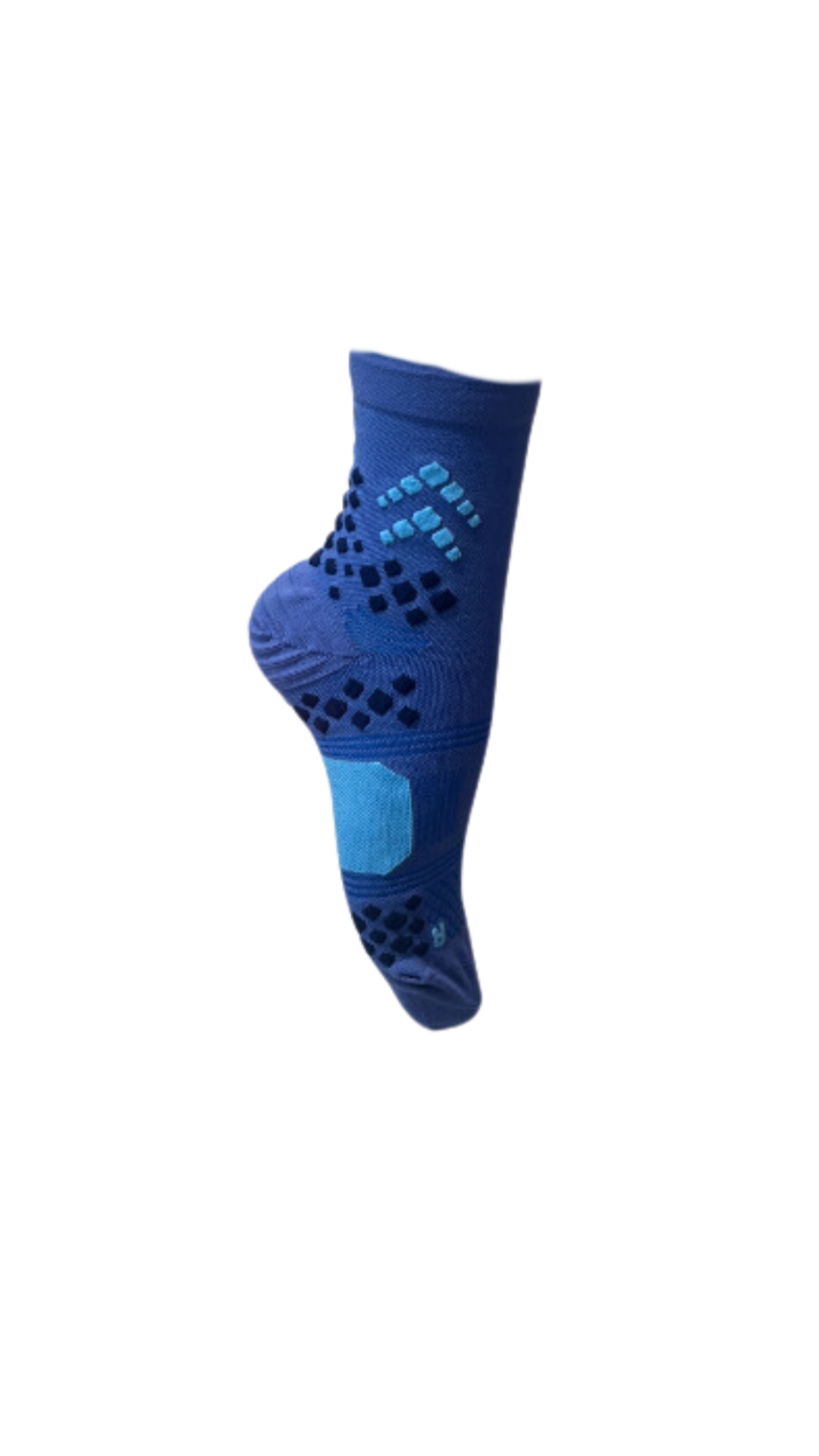 VO2 MAX CALCETINES  AZULES CON CELESTE 3 / 4