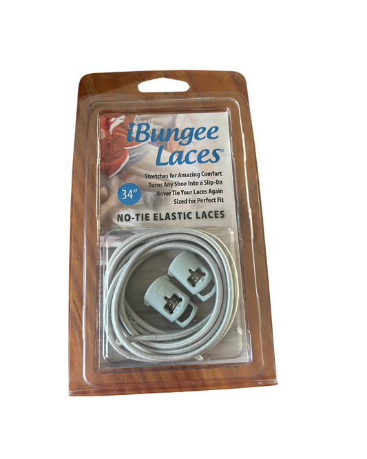 CORDONES SPEED LACES IBUNGEE LACES 34" GRIS